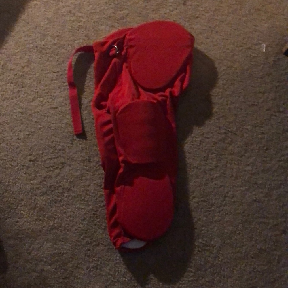 Red football pants